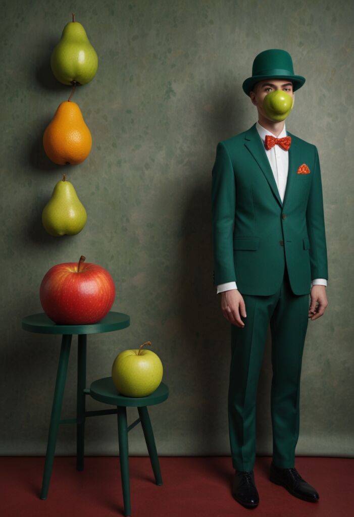 Magritte’s “Son of Man” Reimagined