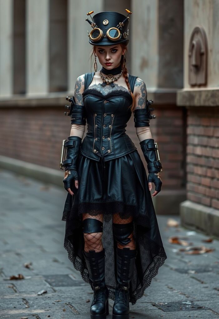 12. Steampunk Cyborg